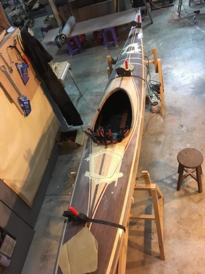 國產木竹材獨木舟製造過程