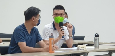 模擬演練場過程中，同仁沈著冷靜，積極應戰，對答如流