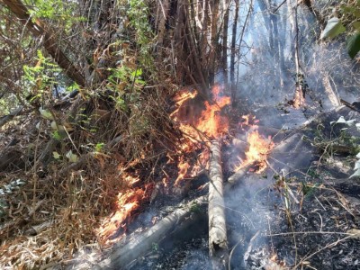 民眾在山區用火要多1分小心。以免用火不慎而引發森林火災