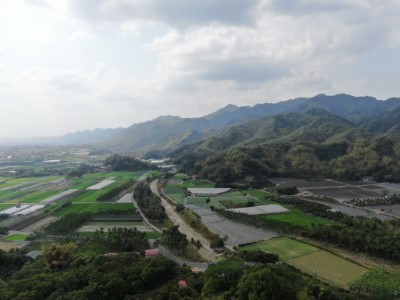 遠眺美濃田園風光