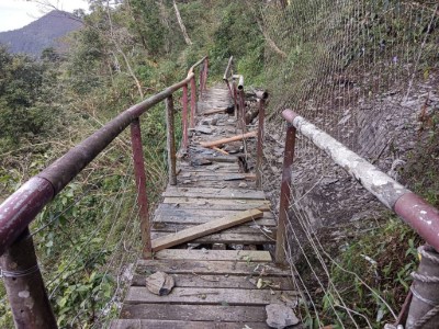 北大武山1.5k棧橋現場狀況