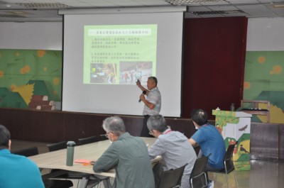 3廖國棟科長說明調查監測志工任務