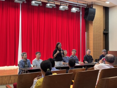綜和討論時間林業保育署屏東分署楊瑞芬分署長和民眾與談交流