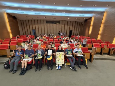 高屏地區湧泉濕地生態及文化資源盤點計畫成果發表會大合照