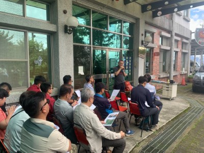 林業及自然保育署李膺讚科長補充說明大崩防災應變重要性