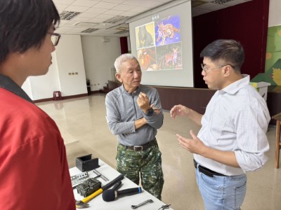 圖4.參訓人員課程交流