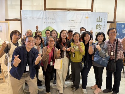 有限責任高屏地區永續農林產業生產合作社出席社員與分署長合影