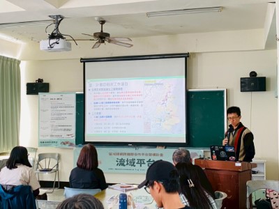 農村發展及水土保持署臺南分署石副工程師分享