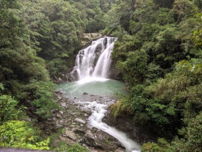 雙流瀑布吸收負離子